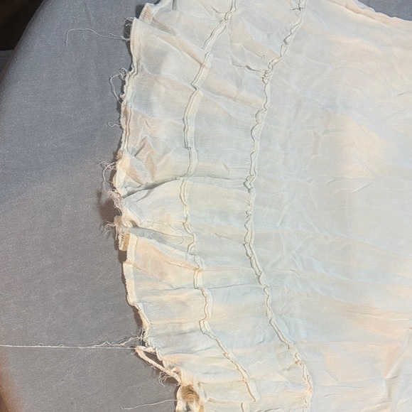 Chic Cream Ruffled Dress - Picture 6 of 6